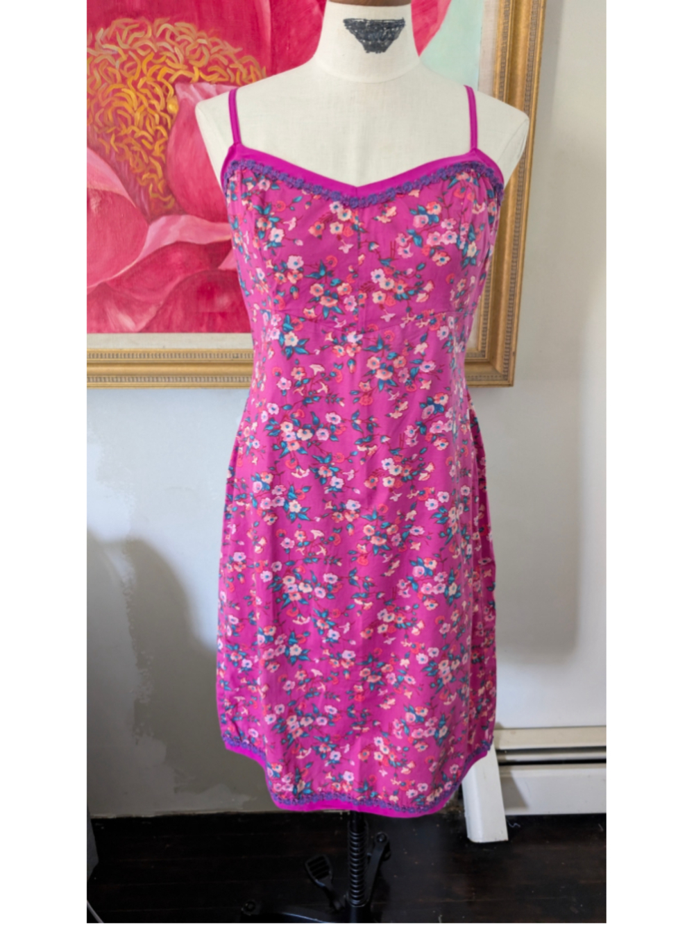 Vintage Betsey Johnson New York label slip dress